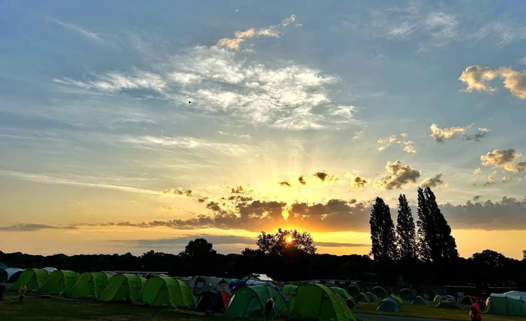 Sunrise over Shirejam 